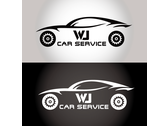 WJ 汽車百貨logo設計