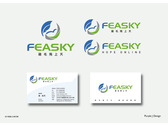 Feasky logo名片設計