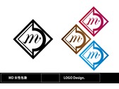 md logo design.