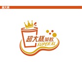 超大杯茶飲 logo修改