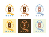香邸咖啡-logo設計(顏色正確版)