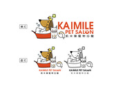 凱米樂寵物沙龍logo設計