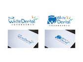 白色牙材logo