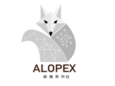 alopex 主視覺logo 灰階色調