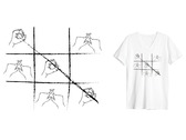 圈圈叉叉 T-shirt 圖案設計