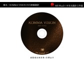 KOMMA VISION dvd封面設計