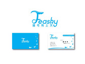 Feasky logo與名片設計