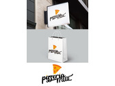披薩品牌logo設計