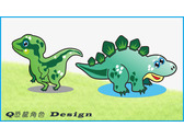 恐龍角色設計-2隻