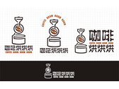 咖啡烘豆社團Logo設計