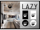 lazy服飾品牌商標設計