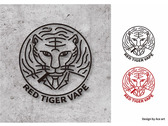 Red tiger vape logo