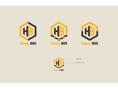蜂盒子品牌logo設計
