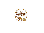 咖啡烘豆社團Logo設計