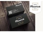 Maverick商標設計、名片設計