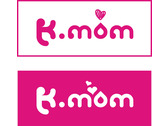 k.mom-logo設計