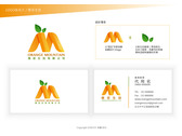 橙岳生技logo&名片設計提案