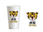 LOGO虎茶/HU CHA