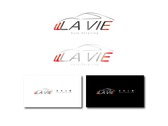 LA VIE美容工藝logo+名片