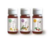 純天然國產蜂蜜產品Logo+蜂蜜瓶身貼標