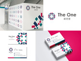 The One歐恩壹LOGO和名片