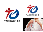 T K D跆拳道 品牌LOGO設計