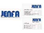 jenfa logo design