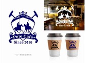 polo咖啡logo一山一葉設計版權所有