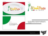 義式料理logo名片設計