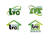 LVC智能家居 logo 設計