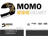 MOMO helmet logo