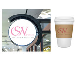 S\'Want 咖啡logo設計